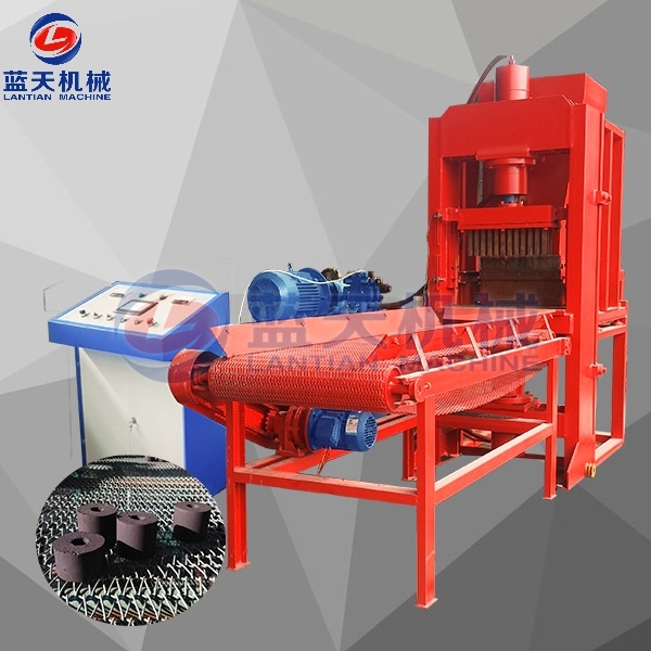 BBQ charcoal pressing machine