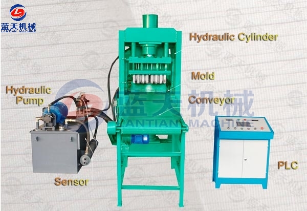 Coconut Shell Charcoal Briquette Machine