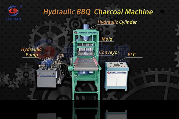 BBQ Charcoal Tablet Press Machine