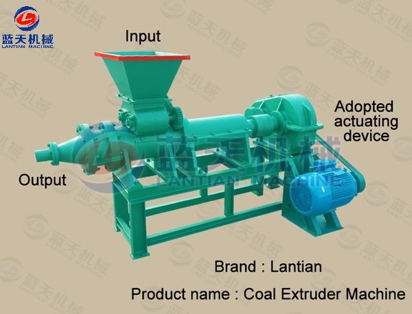 Lignite Coal Extruding Machine