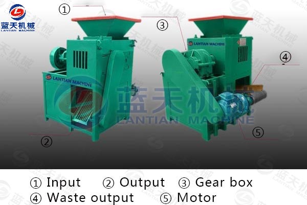 Flue Ash Ball Briquette Machine