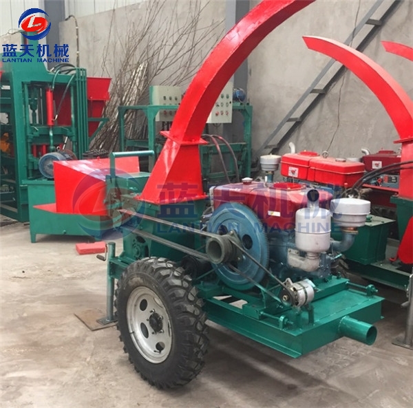 Tree Leaves Crusher Machine