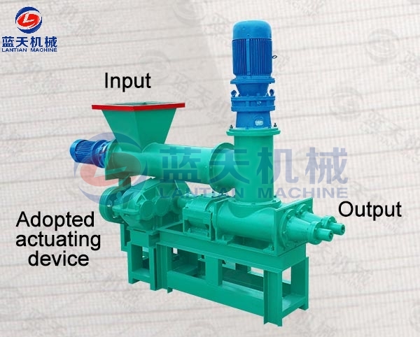 Bituminous Coal Extruder Machine