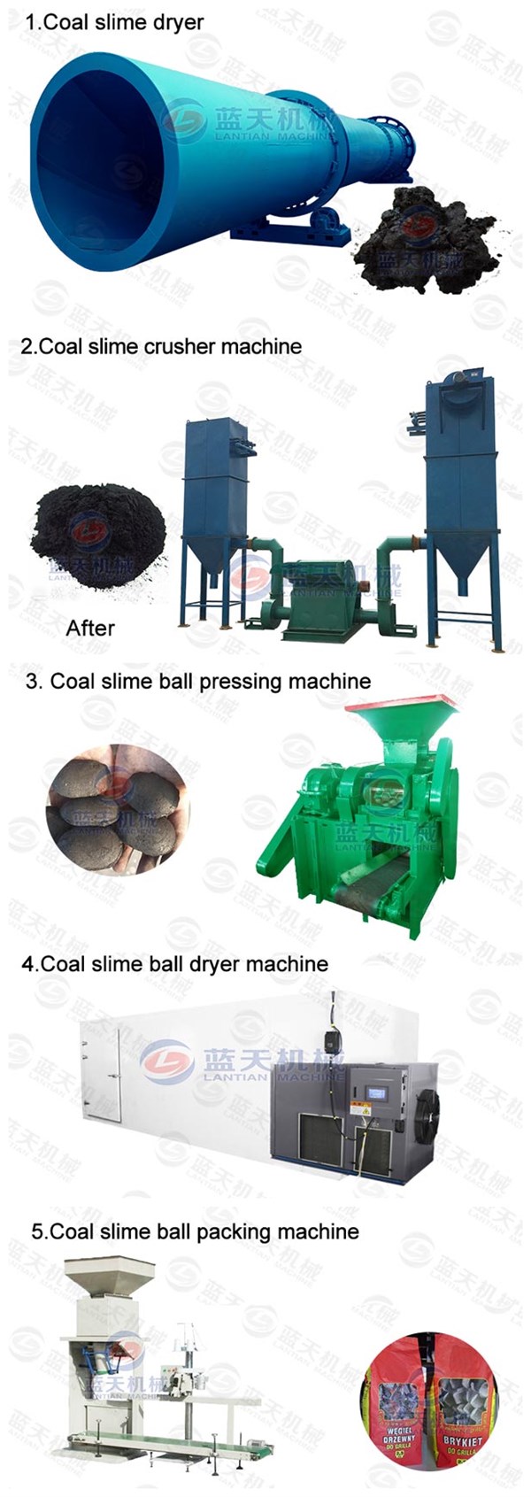 Coal Slime Ball Pressing Machine